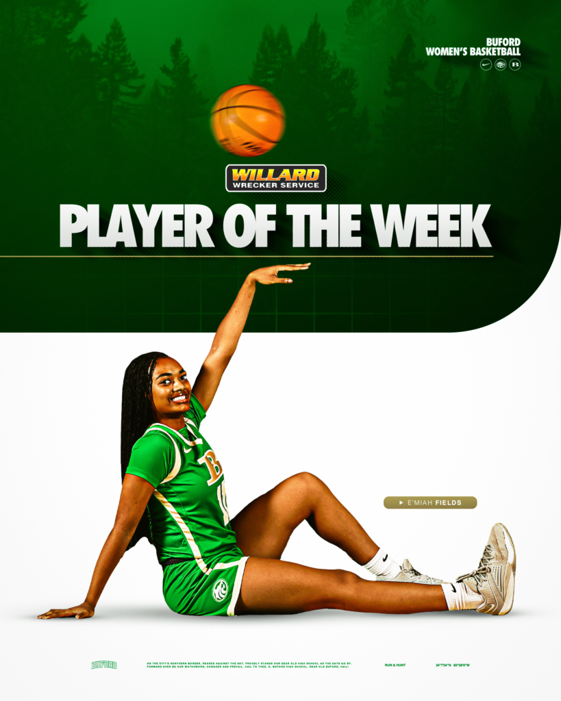 2024 Buford Lady Wolves Varsity Player of the Week